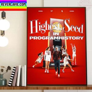 Virginia Tech Hokies Womens Basketball Highest Seed Program History Home Decor Poster Canvas