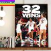 Virginia Tech Womens Basketball 32 Wins In The ACC The Last Two Seasons Home Decor Poster Canvas