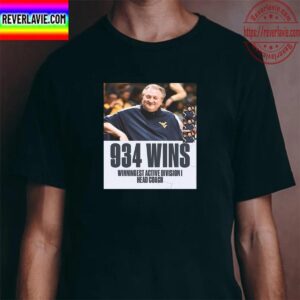 WVU Mens Basketball Head Coach Bob Huggins 934 Winningest Active Division I Head Coach Unisex T-Shirt