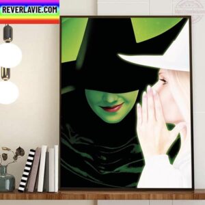 Wicked Part 1 With Starring Ariana Grande And Cynthia Ervio New Poster Movie Home Decor Poster Canvas
