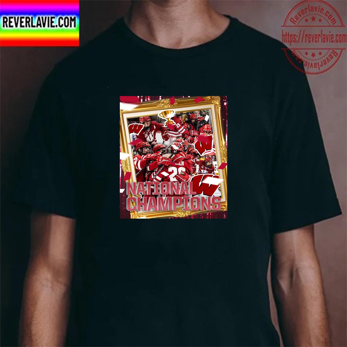 Wisconsin Badgers Womens Hockey 7th Win National Champions Unisex T-Shirt Wisconsin Badgers Womens Hockey 7th Win National Champions Unisex T-Shirt
