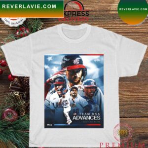 World Baseball Classic Team USA Advances semifinal sound T-shirt