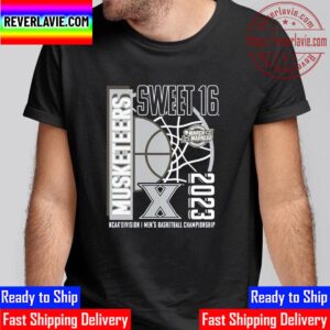 Xavier Musketeers Sweet 16 NCAA Division I Mens Basketball Championship March Madness 2023 Unisex T-Shirt
