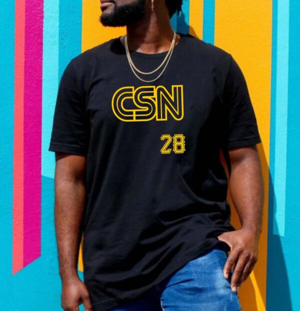 CSN 28 pittsburgh steelers unisex t-shirt