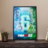 AEW Fight Forever 2023 official poster canvas