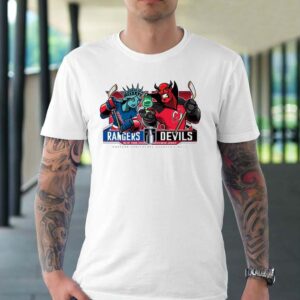 New York Rangers vs New Jersey Eastern Conference Quater Finals Stanley Cup Playoffs T-shirt