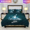 Nike Air Red Background Comforter Bedding Set
