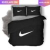 Nike Blue Luxury Brand King Bedding Set