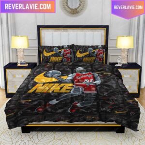 Nike Michael Jordan 23 Chicago Twin Bedding Set
