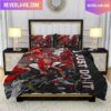 Nike Air Jordan 23 Black And Red Comforter Bedding Set