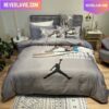 Nike X NBA Logo Luxury Queen Size Bedding Set