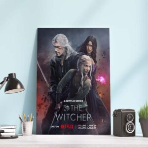 The Witcher Season 3 Netflix 2023 Official Poster Canvas