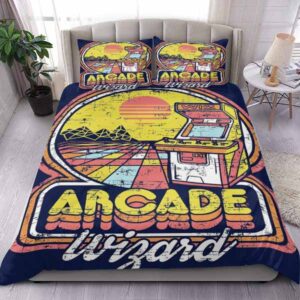 Arcade Wizard Gaming King Bedding Set