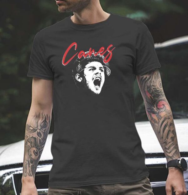Carolina Hurricanes WHOLE LOTTA GOALS Jesperi Kotkaniemi Face Signature T-shirt