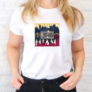 Denver Nuggets vs Miami Heat Matchup 2023 NBA Finals Fan T-shirt