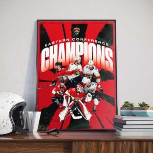 Florida Panthers is Eastern Conference Champions Final NHL 2023 Poster Canvas