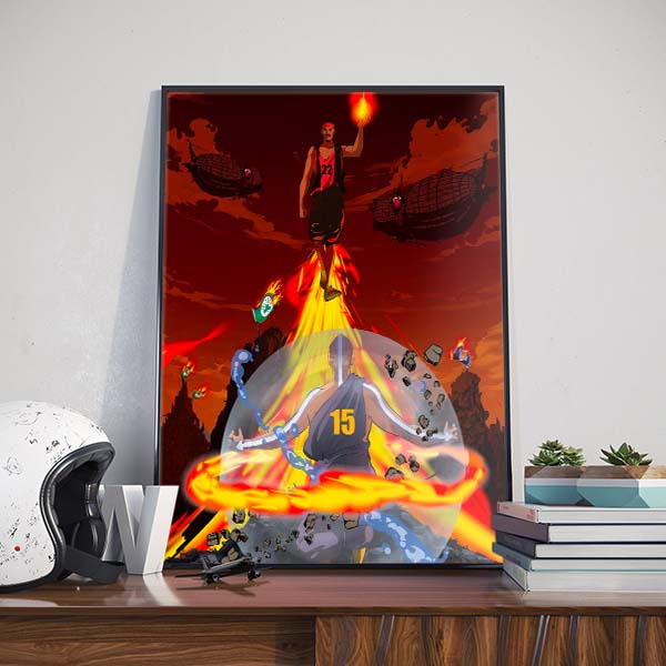 Jimmy Butler vs Jokic NBA Finals 2023 Poster Canvas Jimmy Butler vs Jokic NBA Finals 2023 Poster Canvas