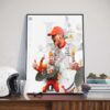 Jimmy Butler vs Jokic NBA Finals 2023 Poster Canvas