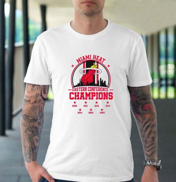 Miami Heat 7 times Eastern Conference Champions Unisex T-shirt
