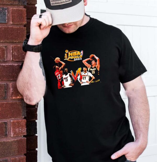 Miami Heat vs Denver Nuggets NBA Finals 2023 Unisex T-shirt