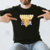 NBA Finals Miami Heat Denver Nuggets Pixel Art Nikola Jokic Jimmy Butler T-shirt