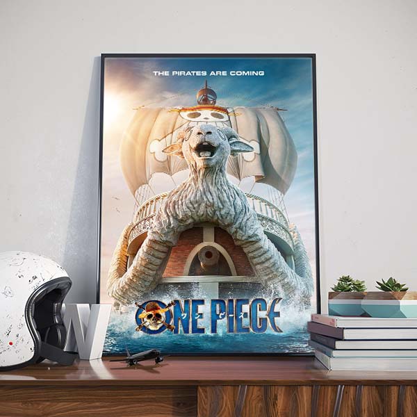 ONE PIECE Live Action Going Merry 2023 Poster Canvas ONE PIECE Live Action Going Merry 2023 Poster Canvas