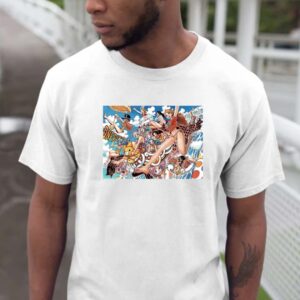 One Piece Chap 1084 color cover unisex t-shirt