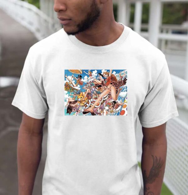 One Piece Chap 1084 color cover unisex t-shirt