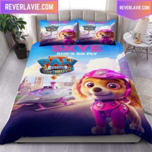 Skye So Fly Paw Patrol King Bedding Set