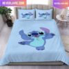 Stitch Blue Classic Quilt Bedding Set