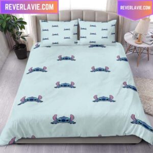 Stitch Cute and Cuddly Twin Bedding Set