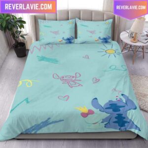 Stitch Drawing Cute Pictures Comfort Bedding Set