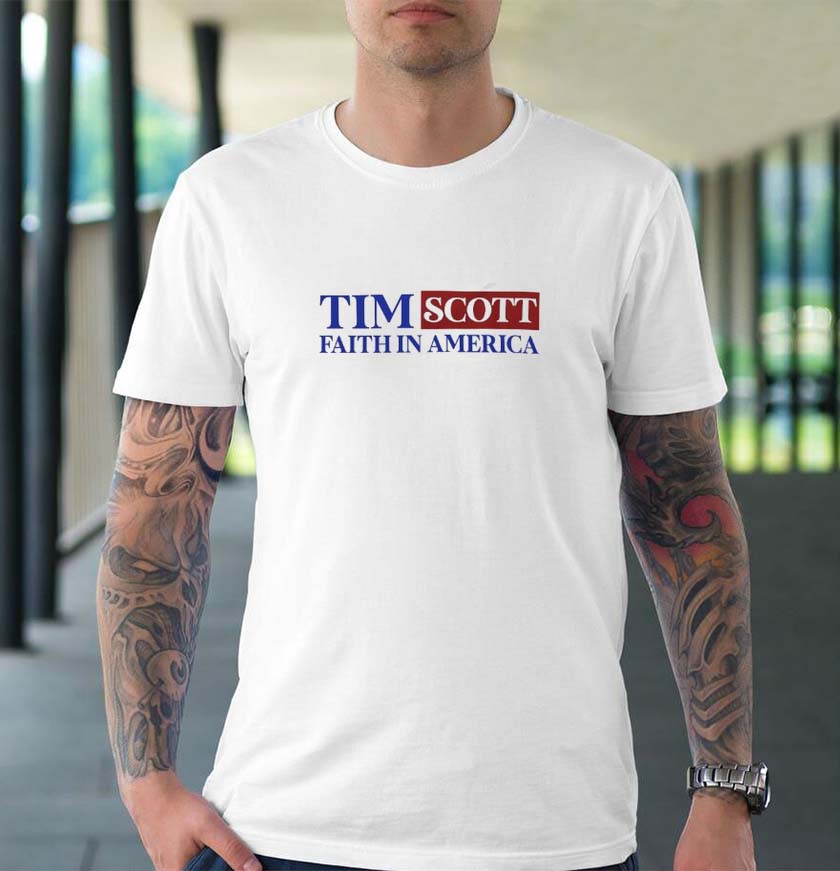 Tim Scott for president Faith in America Unisex T-shirt Tim Scott for president Faith in America Unisex T-shirt