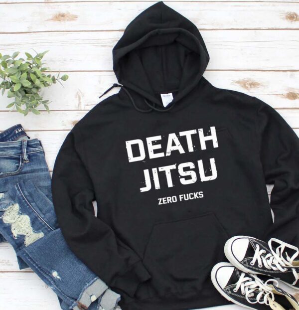 Death Jitsu Zero Fucks Jon Moxley AWE Dynamite Funny Hoodie