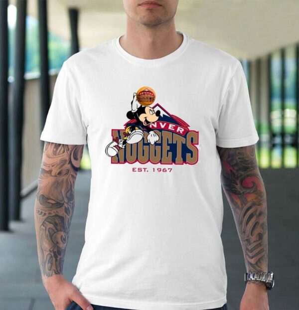 Denver Nuggests Mickey Mouse Est 1967 Unisex T-shirt