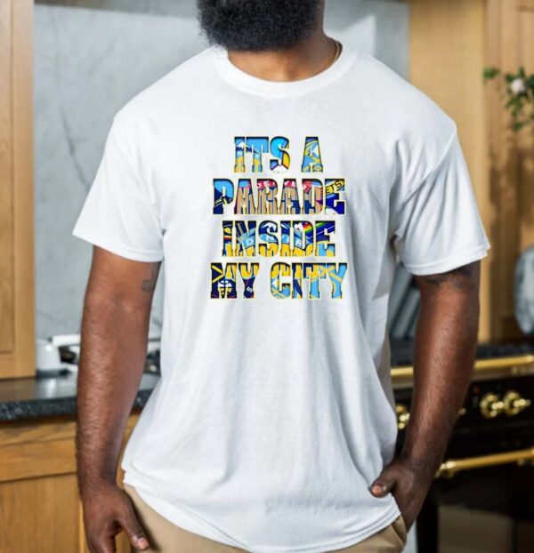 Denver Nuggets Its a parade inside my city 2023 NBA Champions T-shirt