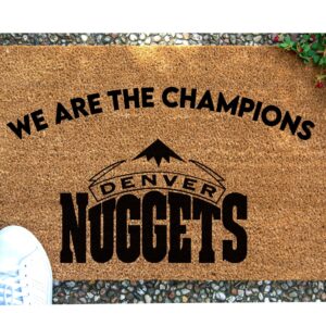 Denver Nuggets We Are The Champions NBA Finals 2022-23 Doormat