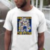 Nikola Jokic MVP holding trophy Denver Nuggets Champions 2023 T-shirt
