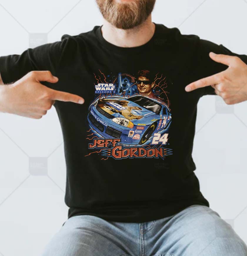 Jeff Gordon Star Wars Vintage Fan Gift T-shirt Jeff Gordon Star Wars Vintage Fan Gift T-shirt