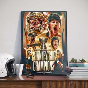 Vegas Golden Knights Stanley Cup Champions 2023 NHL Poster Canvas