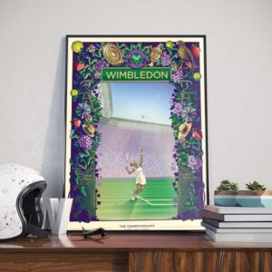 Wimbledon The Championships 03 – 16 July 2023 Poster Canvas