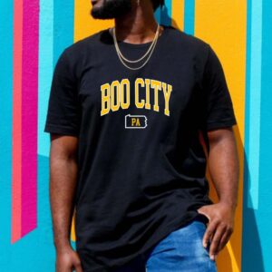 Boo City PA Pittsburgh Steelers nickname funny t-shirt