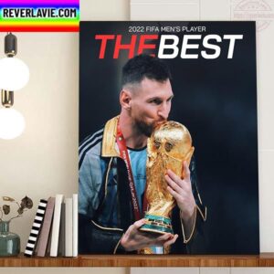 2022 FIFA Mens Player 2022 The Best Is Lionel Messi Home Decor Poster Canvas