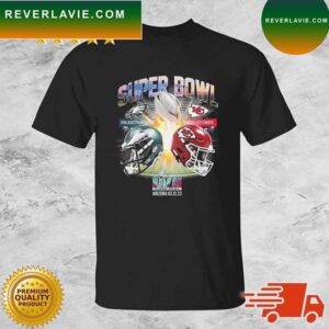 2023 Super Bowl LVII 57 Shirt Philadelphia Eagles VS Kansas City Chiefs T-shirt