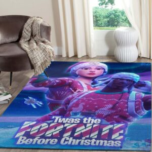 Aerial Assault Trooper Of Fortnite Rug Bedroom Area Rug
