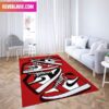Air Jordan 1 High OG Retro Chicago Sneaker Rug Home Decor Air Jordan 1 High OG Retro Chicago Sneaker Rug Home Decor
