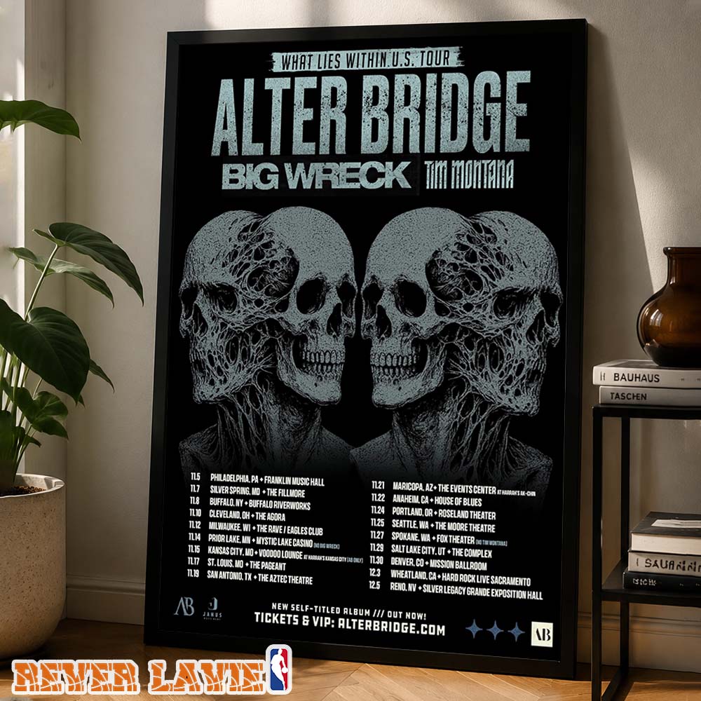 Alter Bridge Tour Poster What Lies Within U.S. Tour Across United States Fall 2026 Wall Art Decor Poster Alter Bridge Tour Poster What Lies Within U.S. Tour Across United States Fall 2026 Wall Art Decor Poster