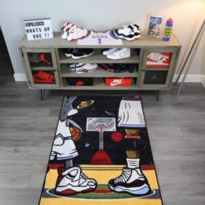 Anderson Bluu x Spilled Co Bugs and Mike Sneaker Rug Home Decor