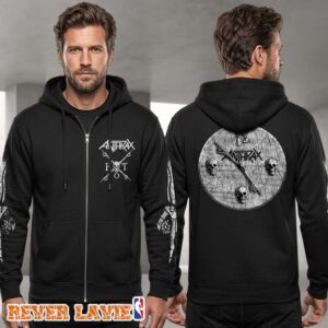 Anthrax 2026 Persistence of Time Zip Hoodie