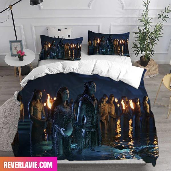 Avatar 2 The Way Of Water Movie Scene Bedding Set Avatar 2 The Way Of Water Movie Scene Bedding Set